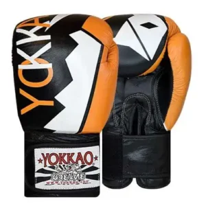 دستکش بوکس چرم YOKKAO مدل FROST ORANGE